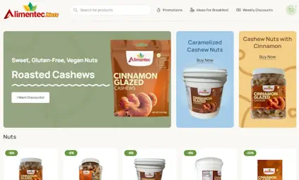 cliente alimentec alugue um site 2